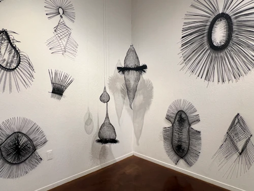 Vista de instalación, detalle, Cheryl Coon