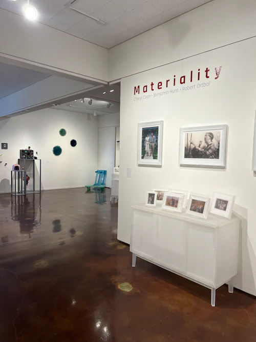 Vista de instalación, pared título