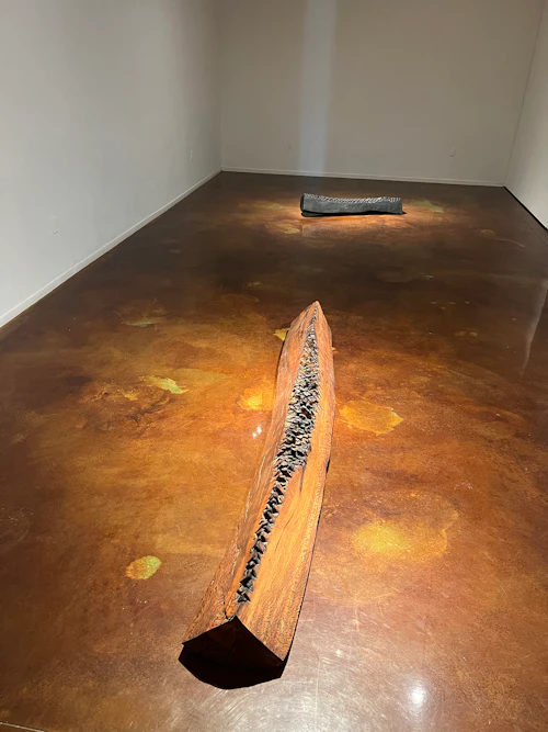 back gallery, installation view