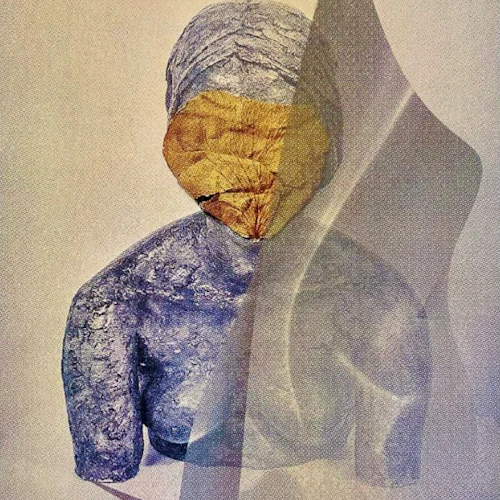 Sarah Sanford abstract image of a sitting figure