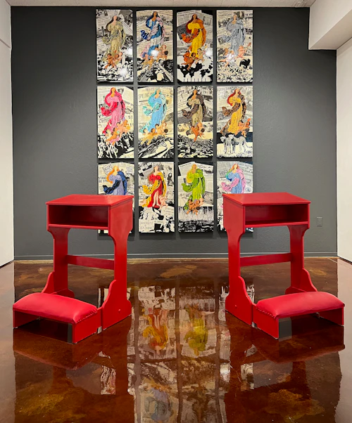 "Oraciones Radicales," medios mixtos