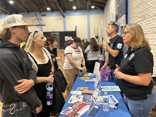 a group of participants at College and Career Night