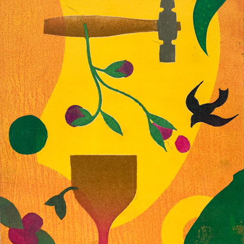 Teddy Ridgeway, Untitled, monotype