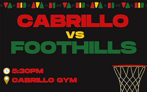 Cabrillo vs Foothills basketball game
