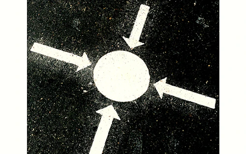 Turning Point logo: four arrows pointing at a central circle