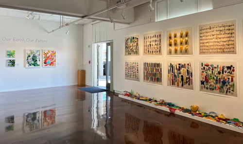 front wall view, Richard Lang & Judith Selby Lang, "Known Quantity", archival pigment prints on Polypro