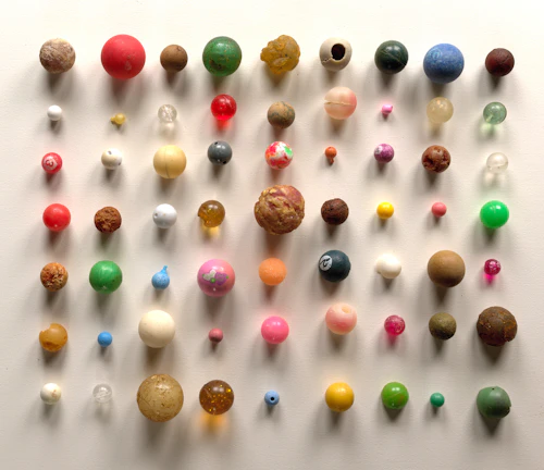 Richard & Judith Lang, detail "Known-Quantity", archival pigment print on polypro