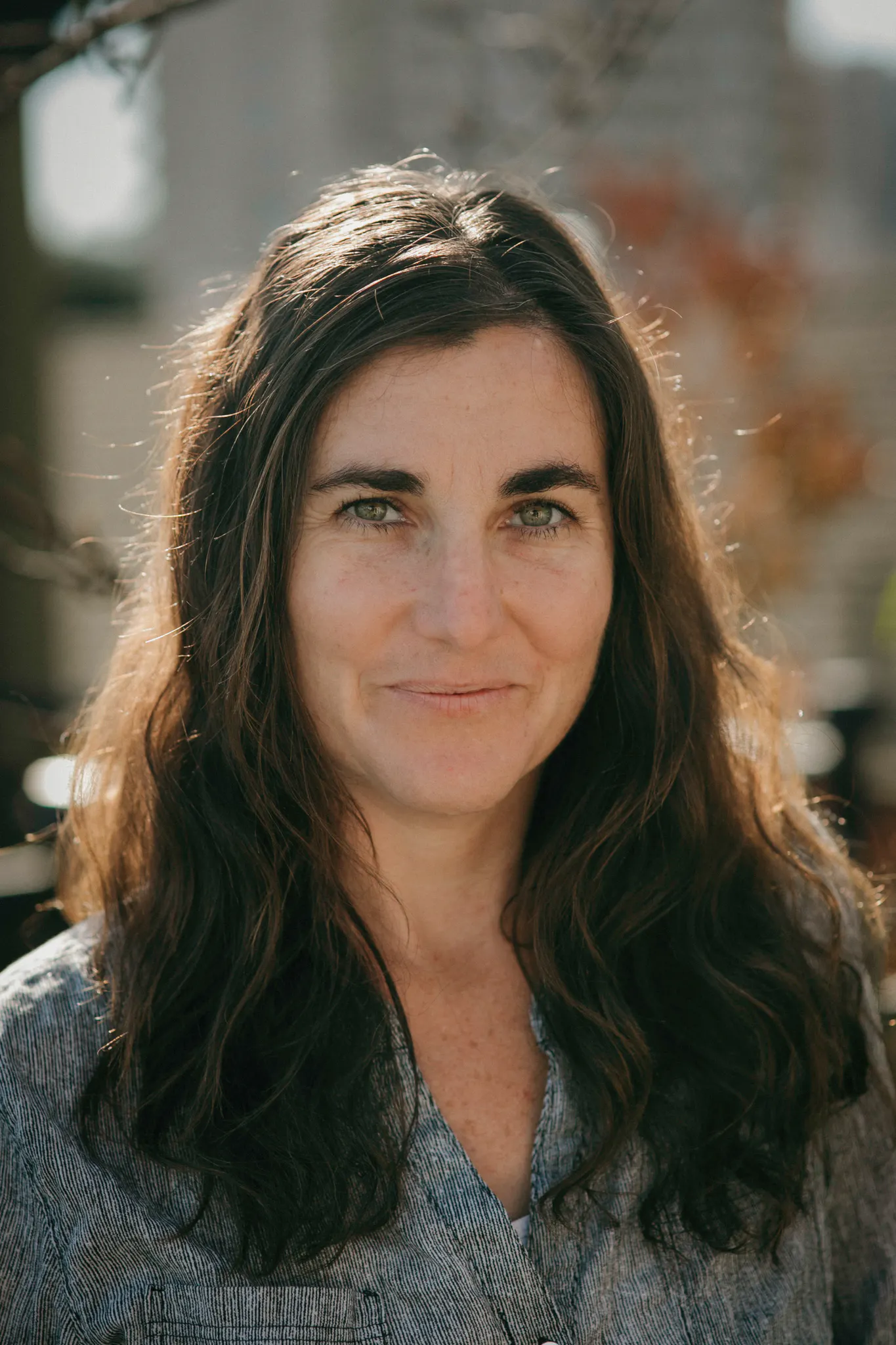 Joanna Sokol's face and shoulders