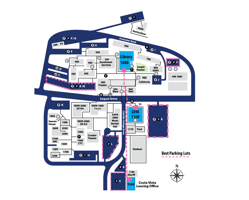 Cabrillo college campus map