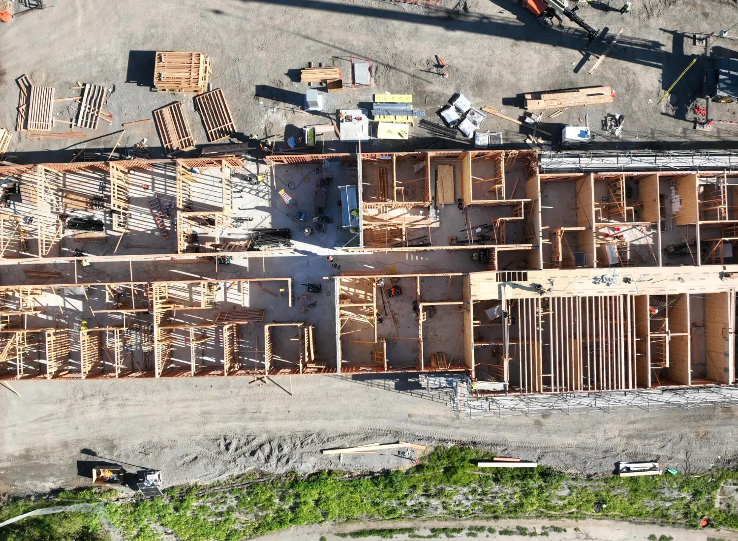 Cabrillo UCSC housing project overhead view