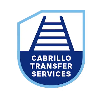 Shield with Cabrillo Transfer Services Logo