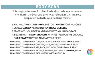 Body scan directions