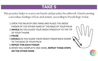 Take 5 Grounding/breathwork